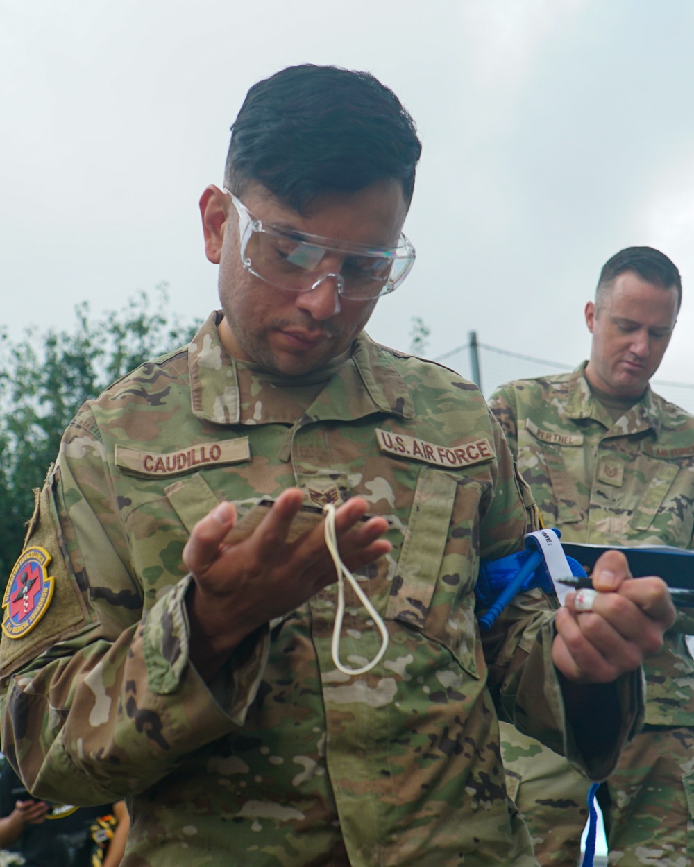 Clinicians train in Tactical Combat Casualty Care