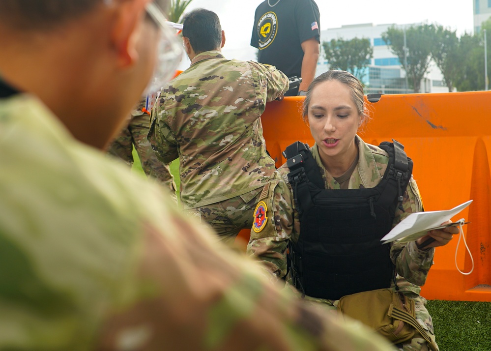 Clinicians train in Tactical Combat Casualty Care