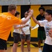 Kadena teams up for Special Olympics basketball practice