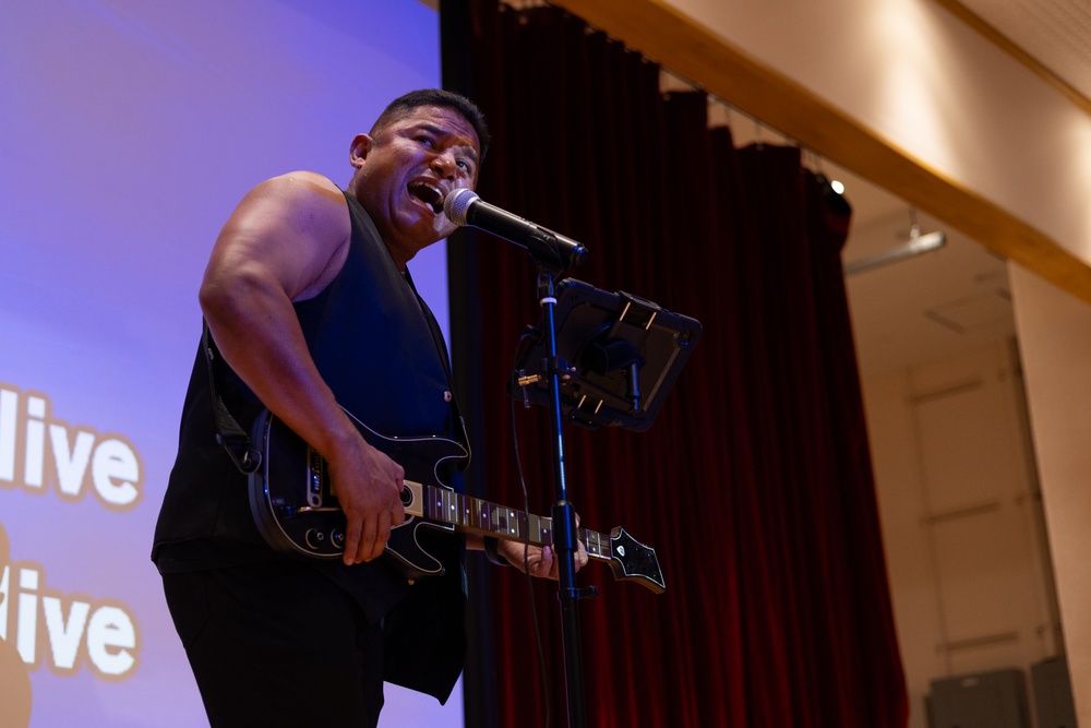 MCCS Okinawa hosts Karaoke night to kick off Domestic Violence Awareness Month 2025
