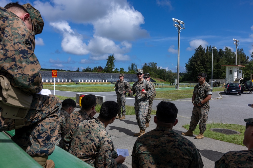 U.S. Marines conduct combat pistol program sustainment