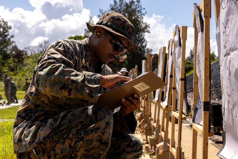 U.S. Marines conduct combat pistol program sustainment