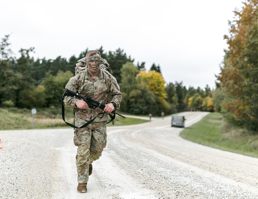 Spur Ride Candidates Push Endurance in 12-Mile Ruck March