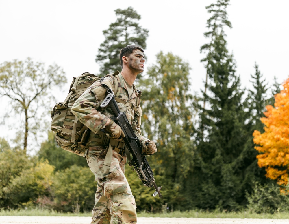 Spur Ride Candidates Push Endurance in 12-Mile Ruck March