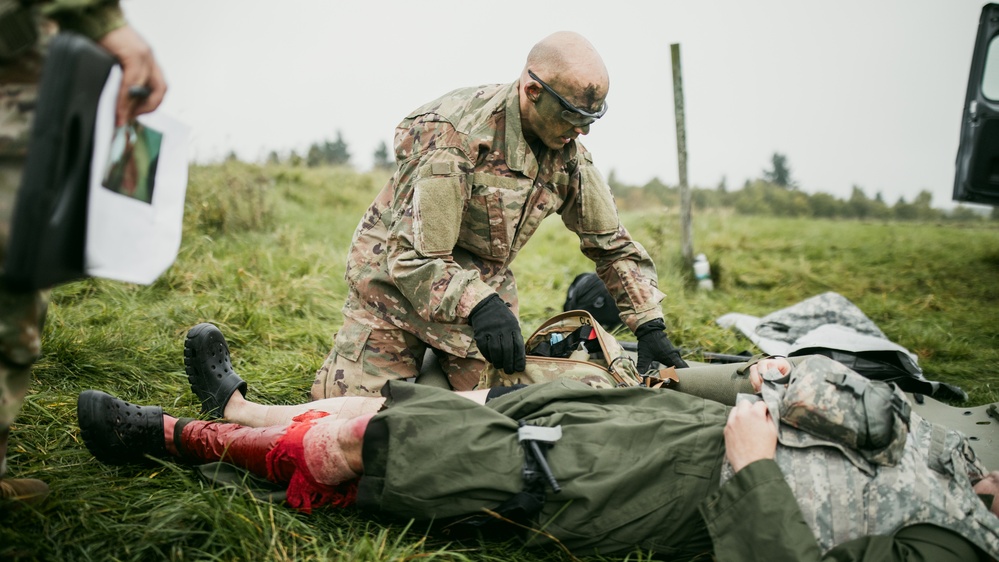 Spur Candidates Test Lifesaving Skills During Medical Lanes