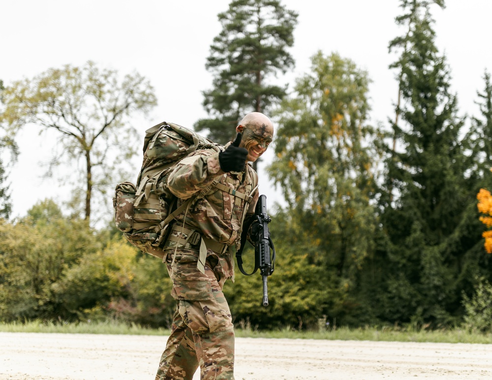 Spur Ride Candidates Push Endurance in 12-Mile Ruck March