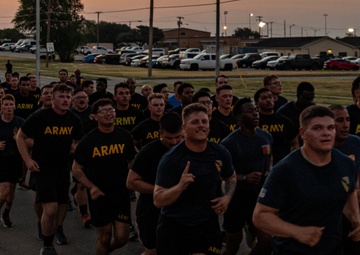 1st Cavalry Division NCO run