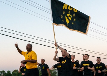 1st Cavalry Division NCO run