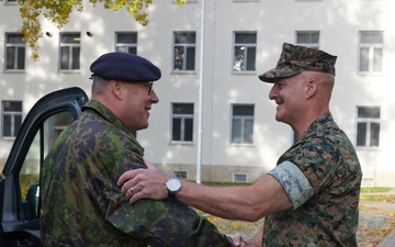 Finnish Navy Commander Visits MARFOREUR/AF