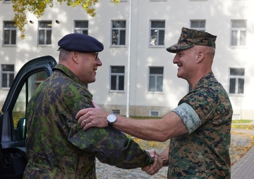 Finnish Navy Commander Visits MARFOREUR/AF