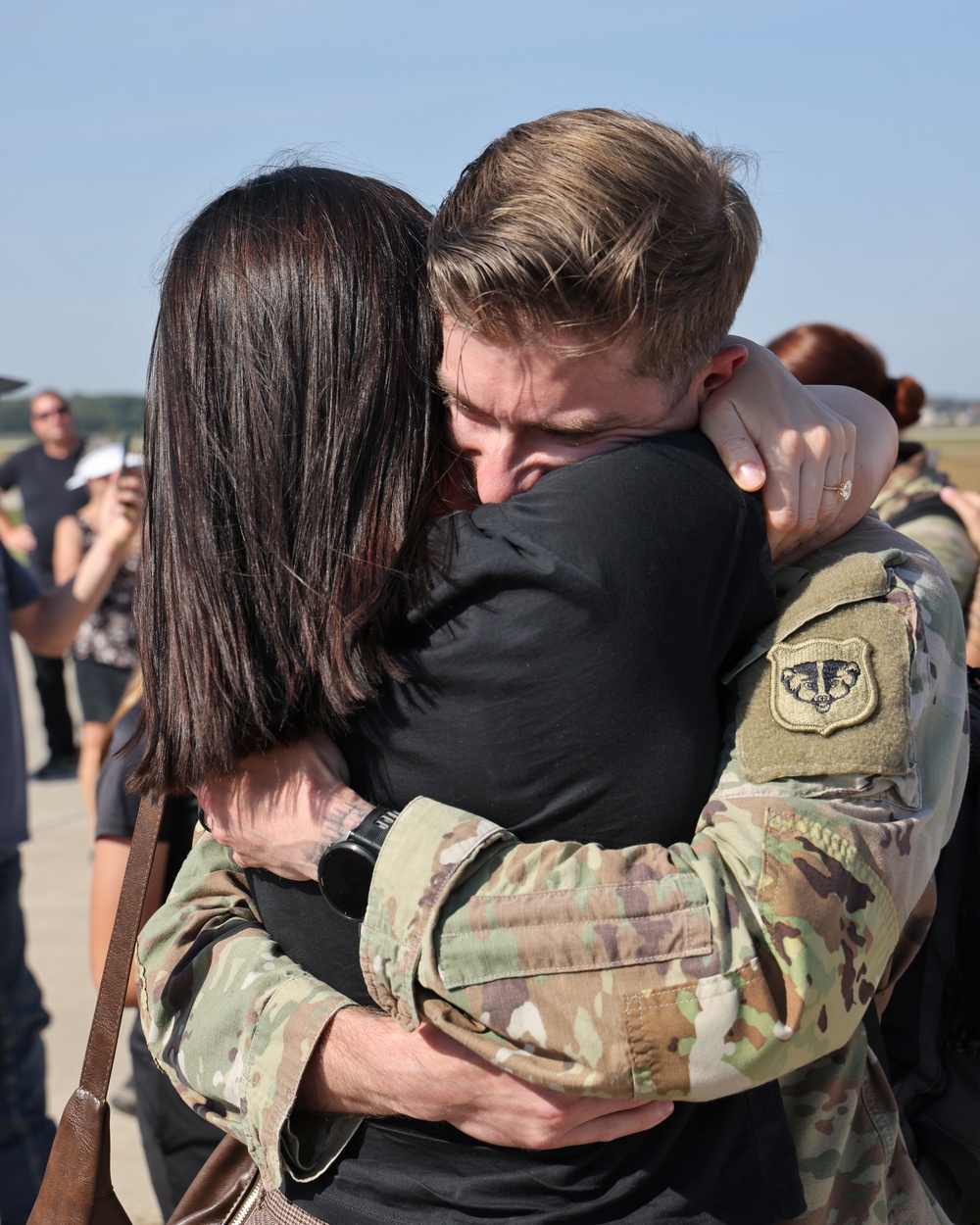 Maveric Battalion Soldiers return to Wisconsin