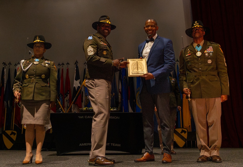 First Team NCO induction ceremony