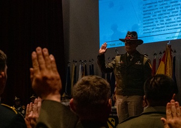 First Team NCO induction ceremony