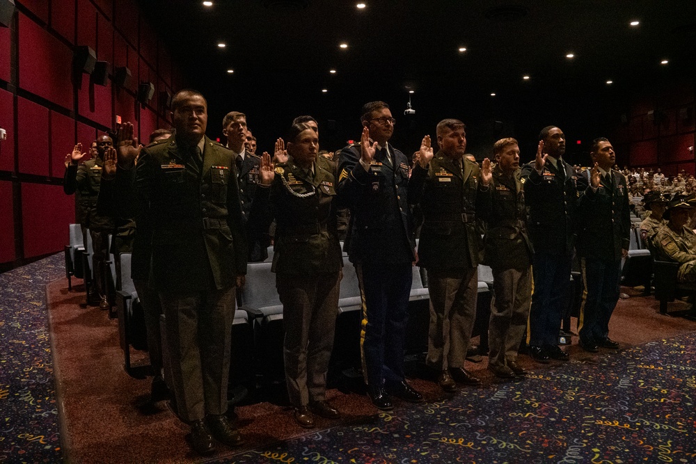 First Team NCO induction ceremony