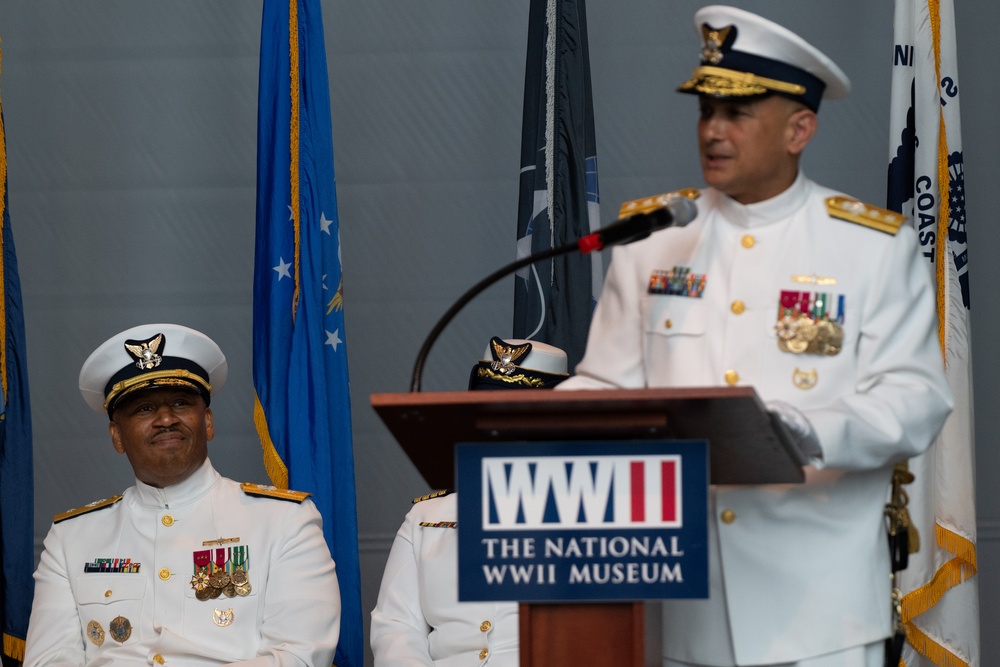 U.S. Coast Guard Heartland District holds change of command ceremony