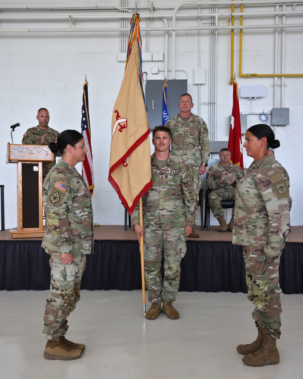 Maveric Battalion Soldiers return to Wisconsin