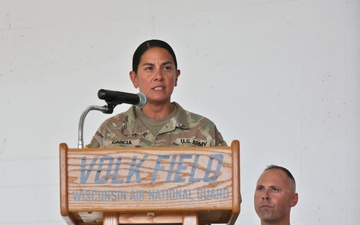 Maveric Battalion Soldiers return to Wisconsin