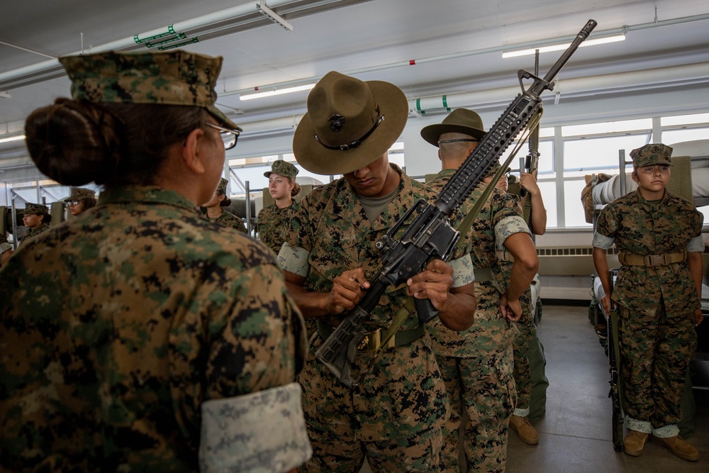 India Company Series Commander Inspection