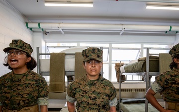 India Company Series Commander Inspection