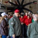 USS George H.W. Bush hosts President Donald J. Trump and First Lady Melania Trump during the Titans of the Sea Presidential Review celebrating the Navy’s 250th birthday.