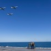 USS George H.W. Bush hosts President Donald J. Trump and First Lady Melania Trump during the Titans of the Sea Presidential Review celebrating the Navy’s 250th birthday.