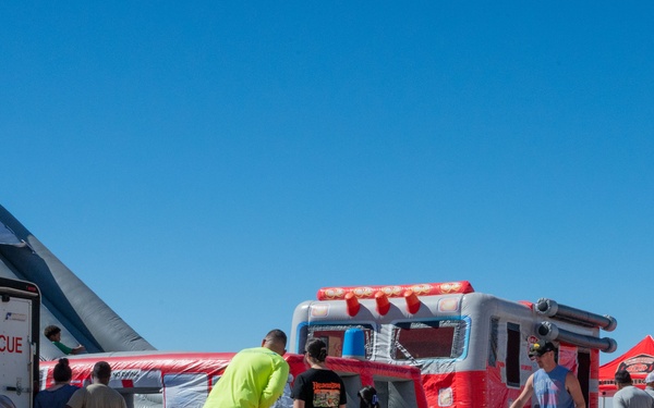 Nellis Airmen ignite awareness during Fire Prevention Week