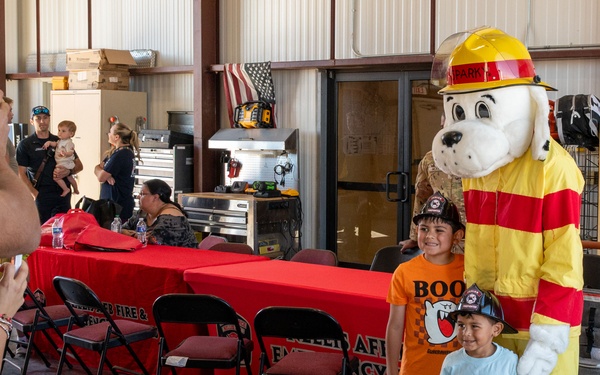 Nellis Airmen ignite awareness during Fire Prevention Week