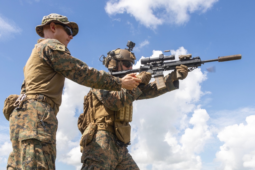 22nd MEU (SOC)| BLT 3/6, India Company Infantry Marksmanship Training