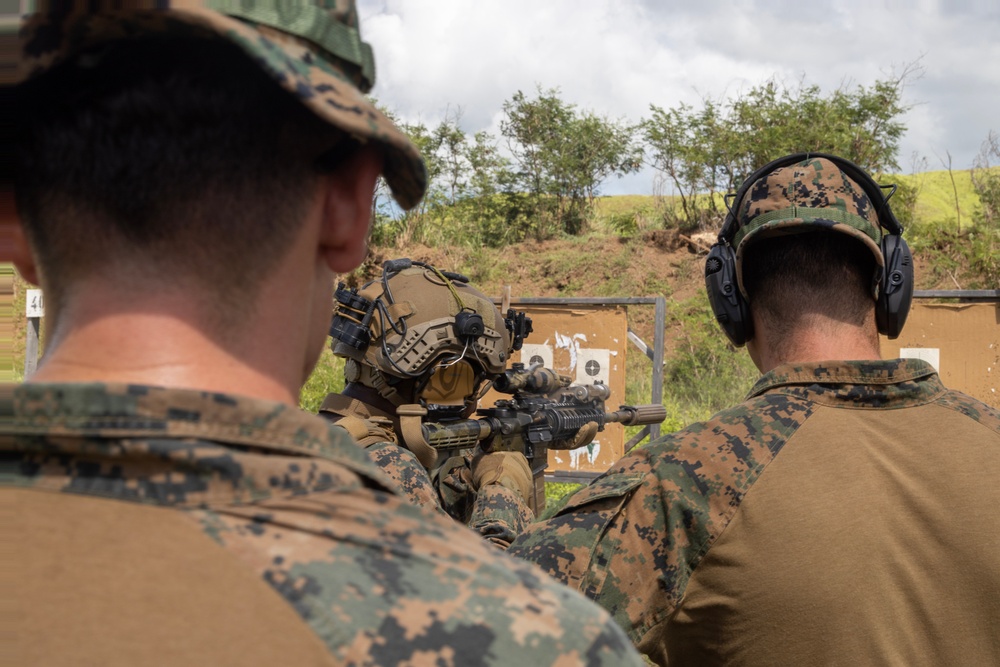 22nd MEU (SOC)| BLT 3/6, India Company Infantry Marksmanship Training