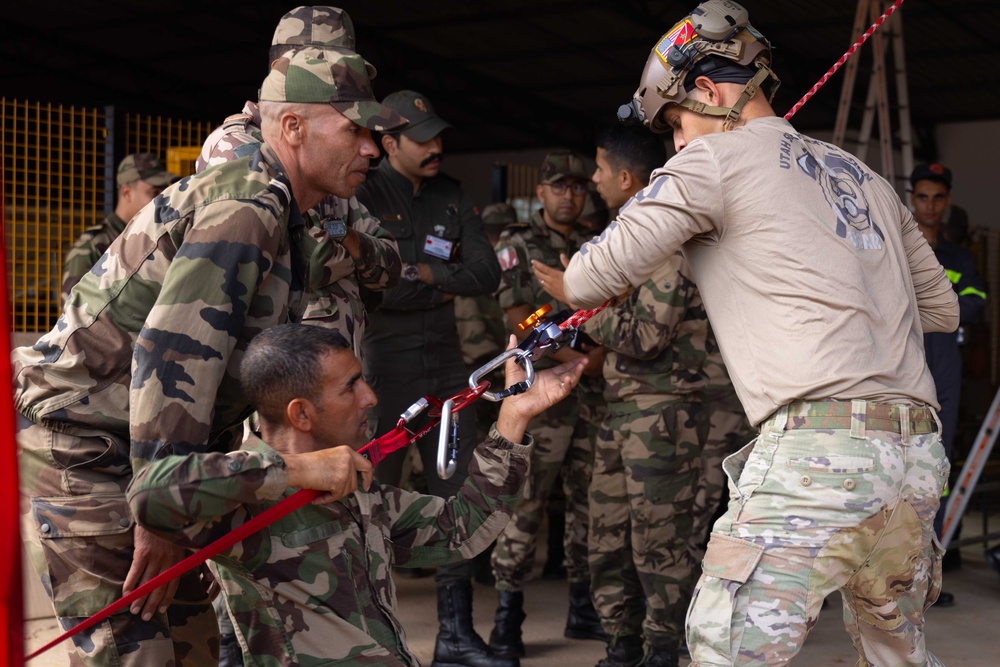 The Utah National Guard trains in Morocco during Maroc Mantlet 2025