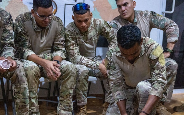 Navy Corpsman Teaches Casualty Care in Panama