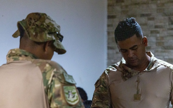 Navy Corpsman Teaches Casualty Care in Panama