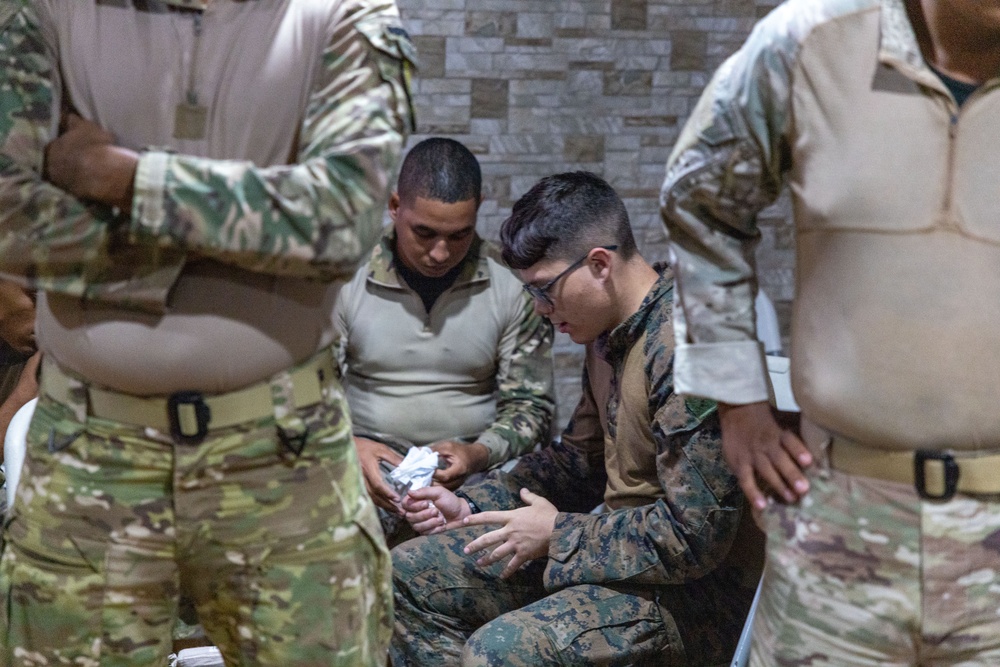 Navy Corpsman Teaches Casualty Care in Panama