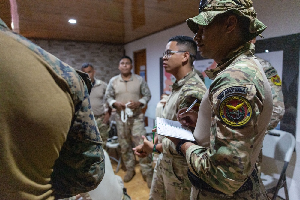 Navy Corpsman Teaches Casualty Care in Panama
