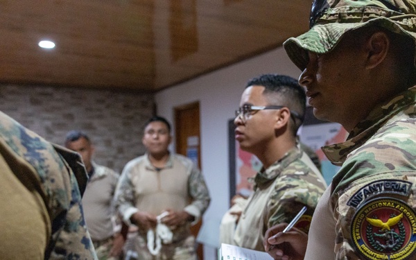 Navy Corpsman Teaches Casualty Care in Panama