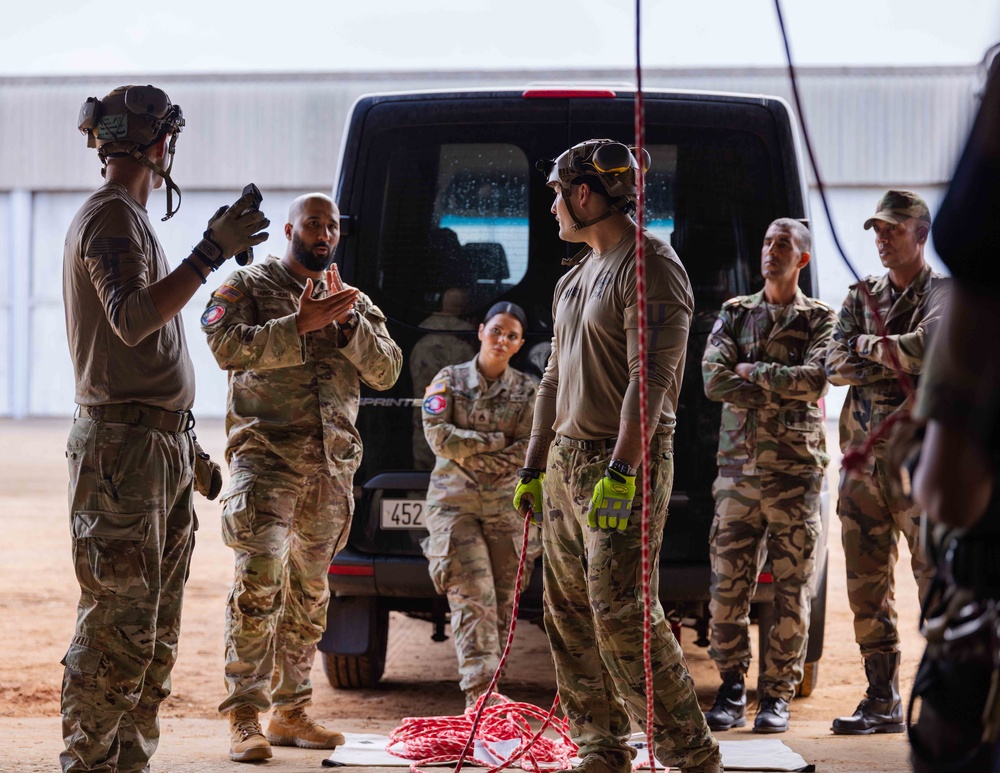 The Utah National Guard trains in Morocco during Maroc Mantlet 2025