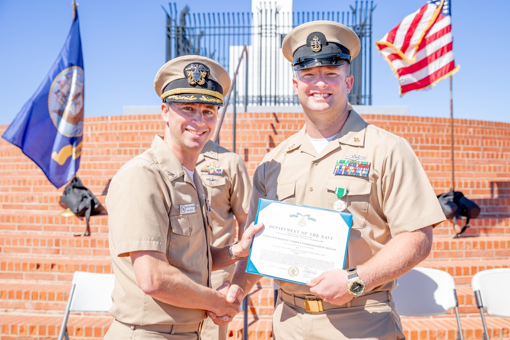 DVIDS - Images - Submarine Squadron 11 Sailor's Commissioning Ceremony ...