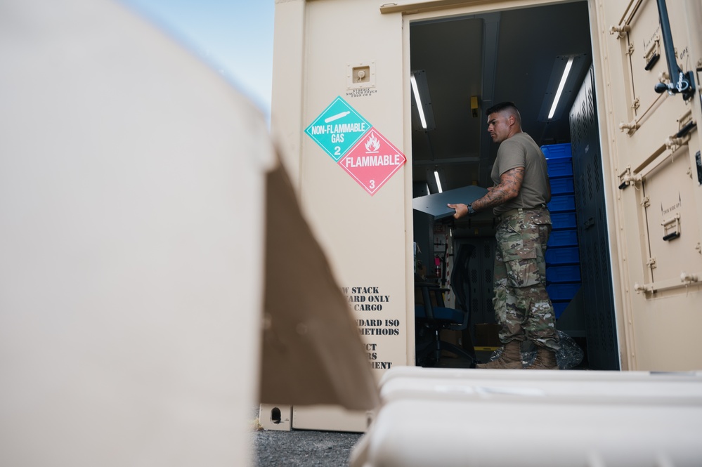 346th EABS security forces stand up armory 346th EABS security forces stand up armory