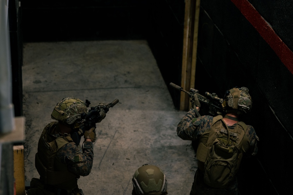 22nd MEU(SOC) | BLT 3/6 Scouts CQB Training in Camp Santiago, Puerto Rico