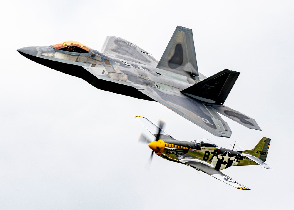 U.S. Air Force F-22 Raptor Demo Team Showcases Air Superiority at New York Air Show