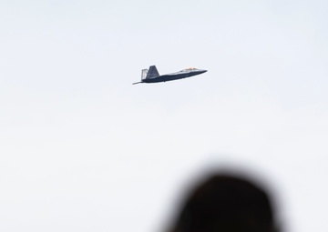 U.S. Air Force F-22 Raptor Demo Team Showcases Air Superiority at New York Air Show