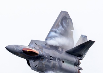 U.S. Air Force F-22 Raptor Demo Team Showcases Air Superiority at New York Air Show
