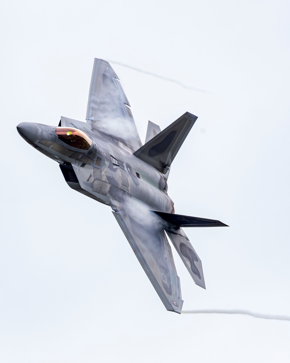 U.S. Air Force F-22 Raptor Demo Team Showcases Air Superiority at New York Air Show