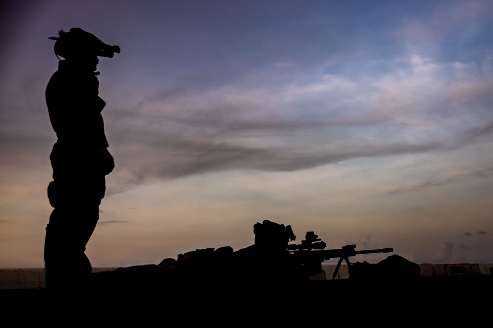 22nd MEU(SOC) | MSPF Deck Shoot on USS San Antonio