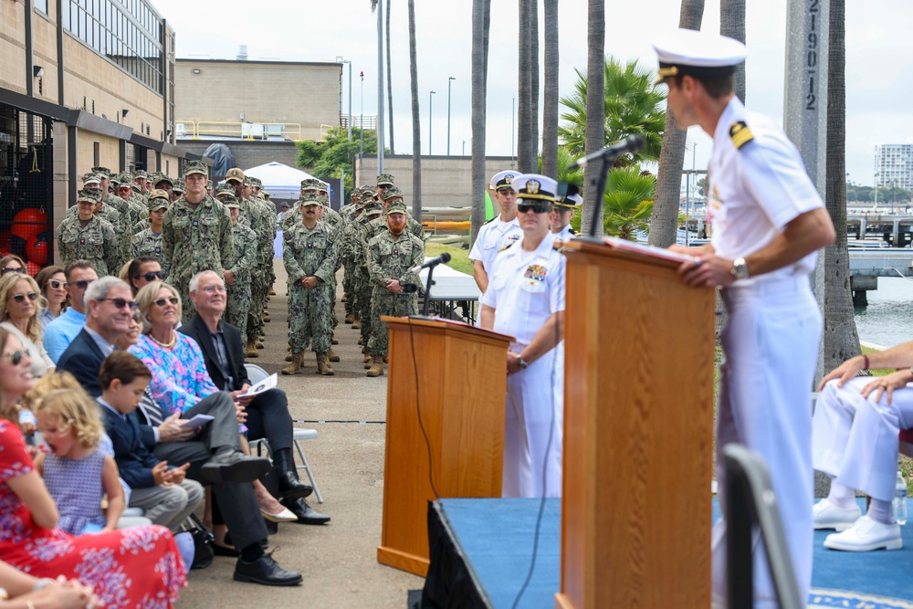 EODMU 3 Change of Command Ceremony