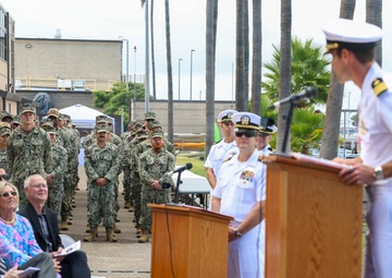 EODMU 3 Change of Command Ceremony