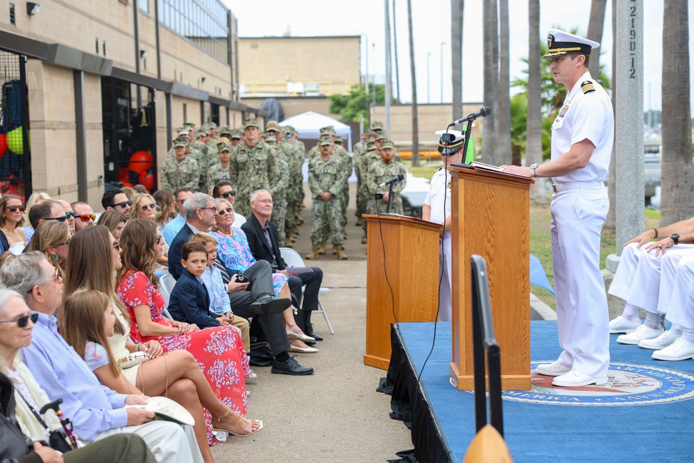 EODMU 3 Change of Command Ceremony