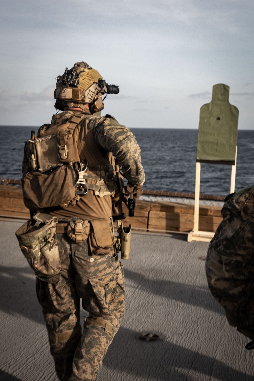22nd MEU(SOC) | MSPF Deck Shoot on USS San Antonio