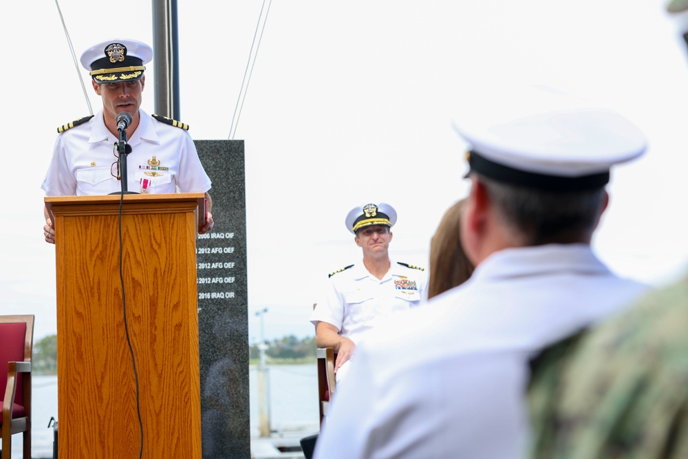 EODMU 3 Change of Command Ceremony