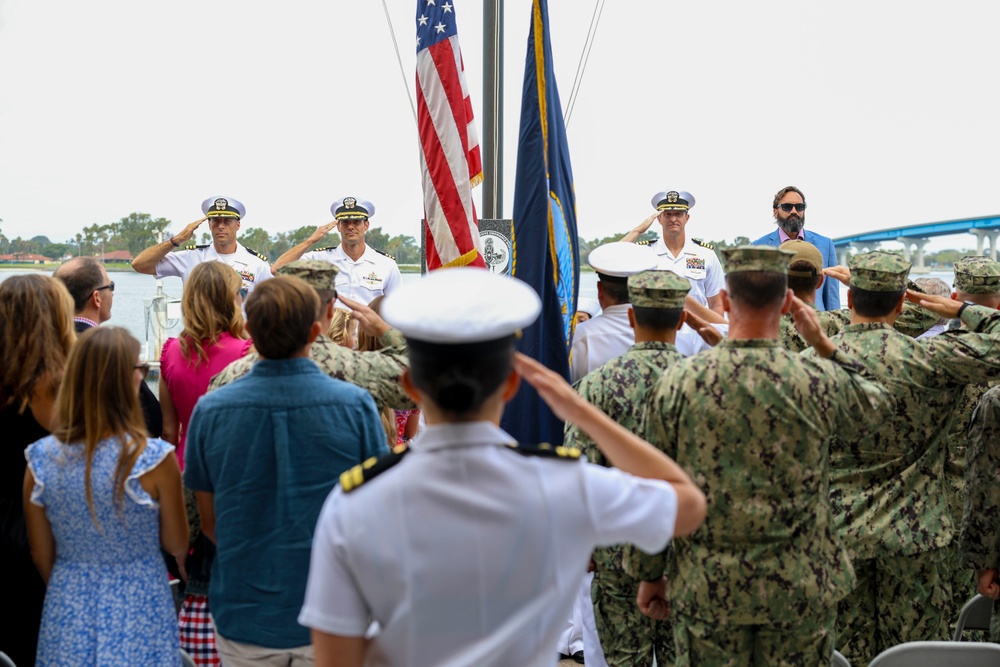 EODMU 3 Change of Command Ceremony